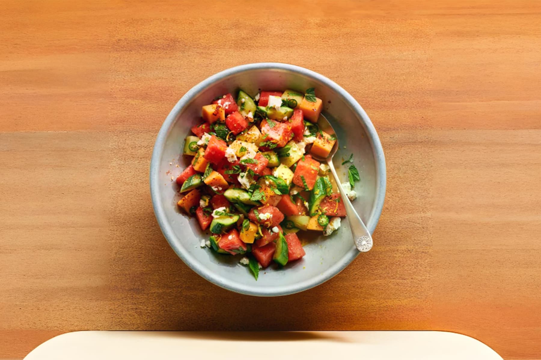 Melon Medley Crunch Salad