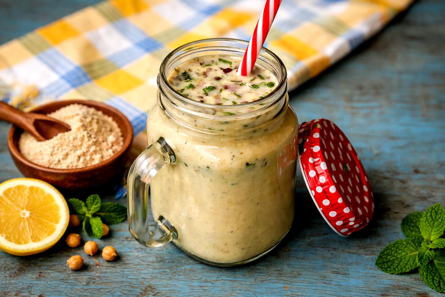 Lemon Sattu Refresher
